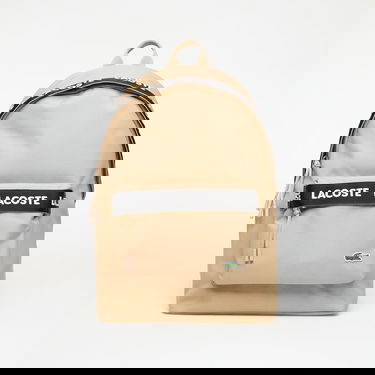 Batoh Lacoste Lacoste Tape Viennois Backpack Béžová | NU4685NZ Q94, 0