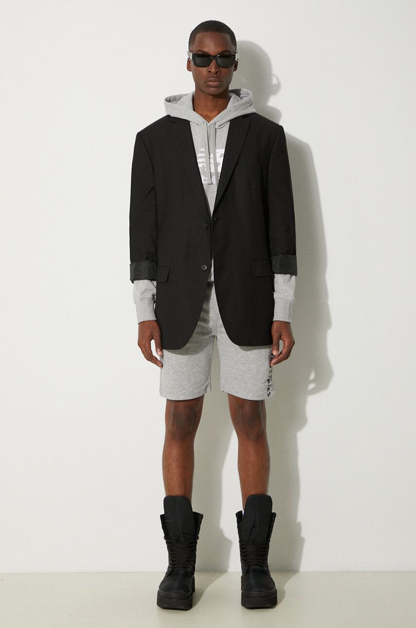 Šortky Alpha Industries Al Sweat Shorts Šedá | 116365.17, 1