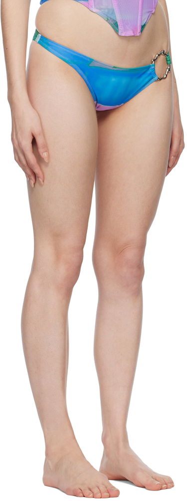 Plavky Miaou Miaou Hannah Jewett Edition Maya Bikini Bottom Modrá | 2021SWTHP, 1