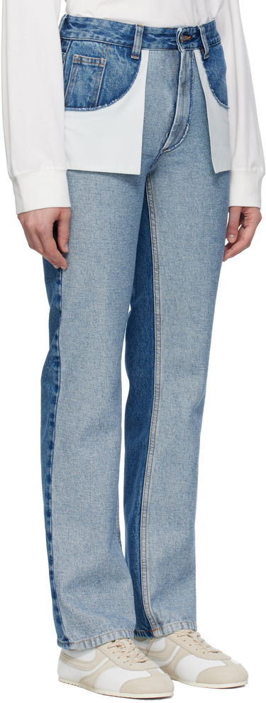 Džínsy Maison Margiela MM6 Maison Margiela Straight-Leg Jeans Modrá | S52LA0256 M30018, 1