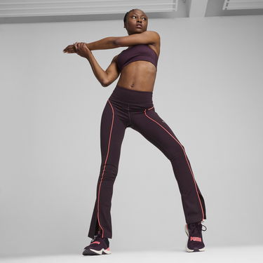 Legíny Puma CLOUDSPUN High-Waisted Flare Training Pants Fialová | 525770_44, 2