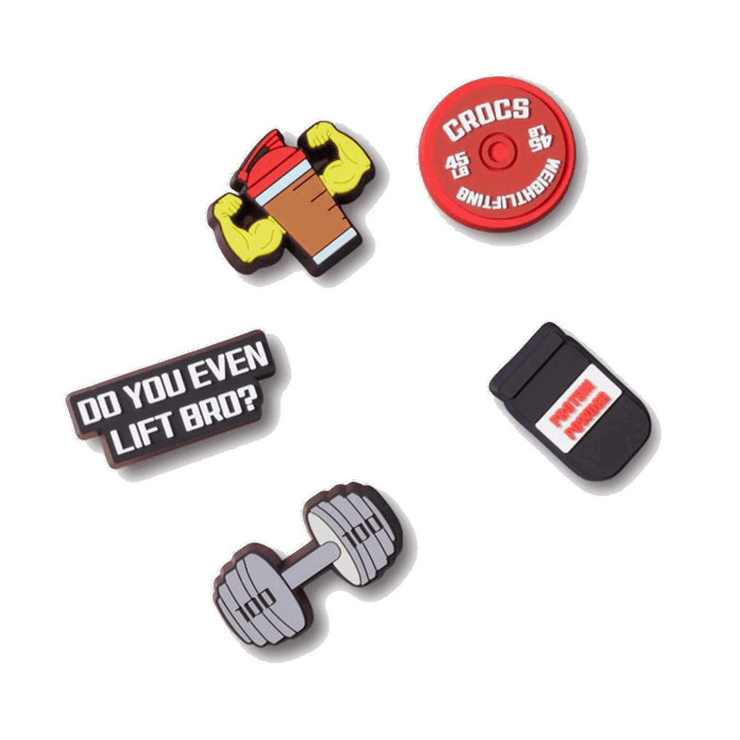 Doplnky Crocs JIBBITZ Weightlifting 5 Pack Shoe Charms Rôznofarebný | 10012941