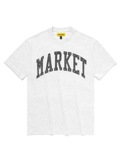 Tričko MARKET Arc Puff T-shirt Biela | 399000613/0016