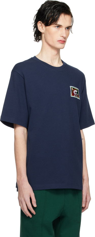 Tričko Casablanca Fibonacci Patch T-Shirt Navy | MPS25-JTS-027-03, 1