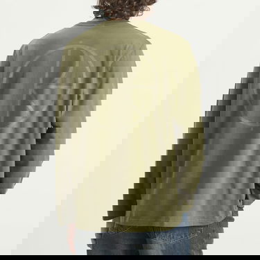 Tričko Polar Skate Co. Stroke Logo Steve Long Sleeve T-Shirt, Size Large Zelené | PSC-W25-35-GRN, 3