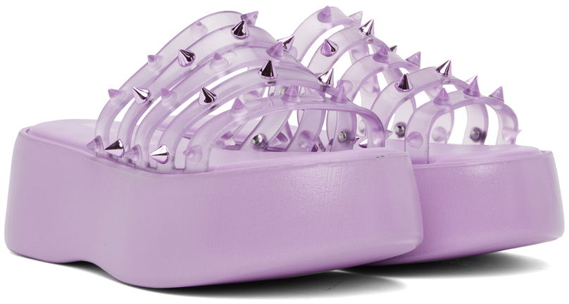 Jean Paul Gaultier Melissa Edition 'The Becky Punk Love' Platform Slides
