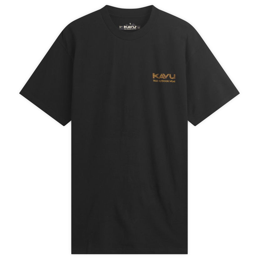 Tričko KAVU Range T-Shirt, Size Small Čierna | 8135-20