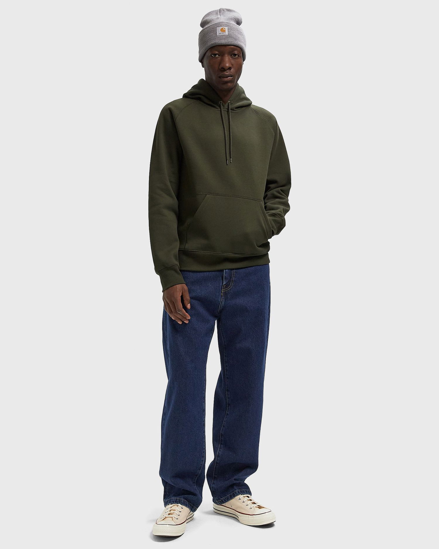 Mikina Carhartt WIP Chase Hoodie Zelené | I033661-3CB.XX, 1