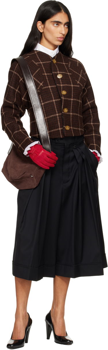 Nohavice Vivienne Westwood Vivienne Westwood Pleated Culottes Čierna | 3F01000C-W01A2-, 3