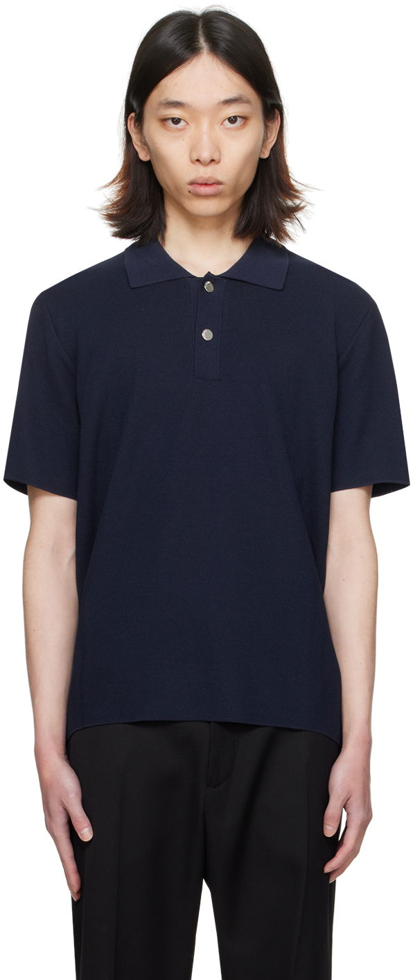 Tričko Jacquemus 'Le polo maille' Polo Tee Navy | 24E245KN296-2379, 0