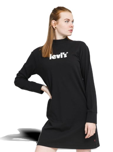 Šaty Levi's LS Graphic Knit Dress Čierna | A1773-0001