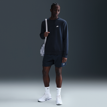 Mikina Nike Nike Club Fleece Crewneck Sweatshirt Navy | FN3886-451, 2