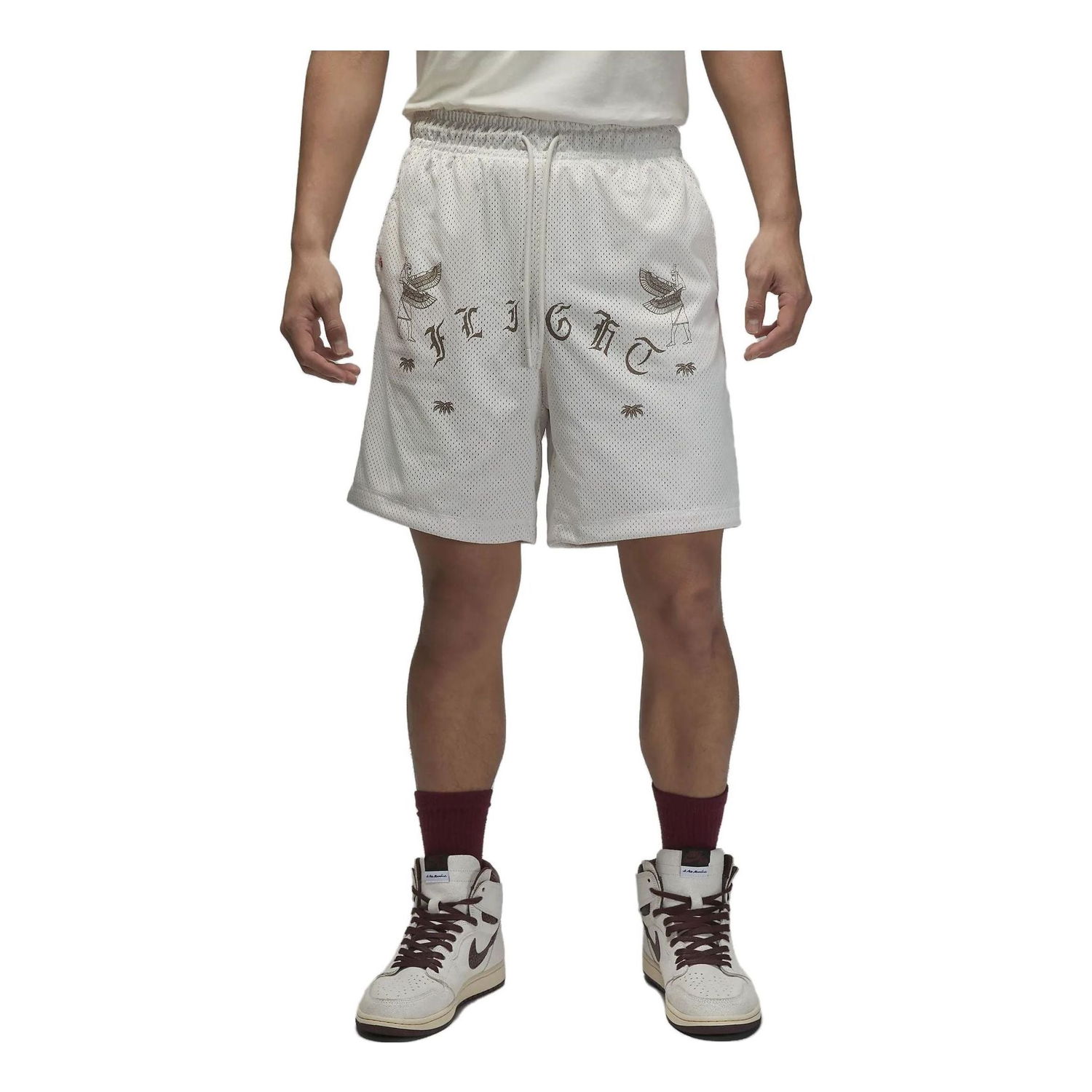 Šortky Jordan Artist Series by Umar Rashid Mesh Shorts Biela | DX9721-030, 0