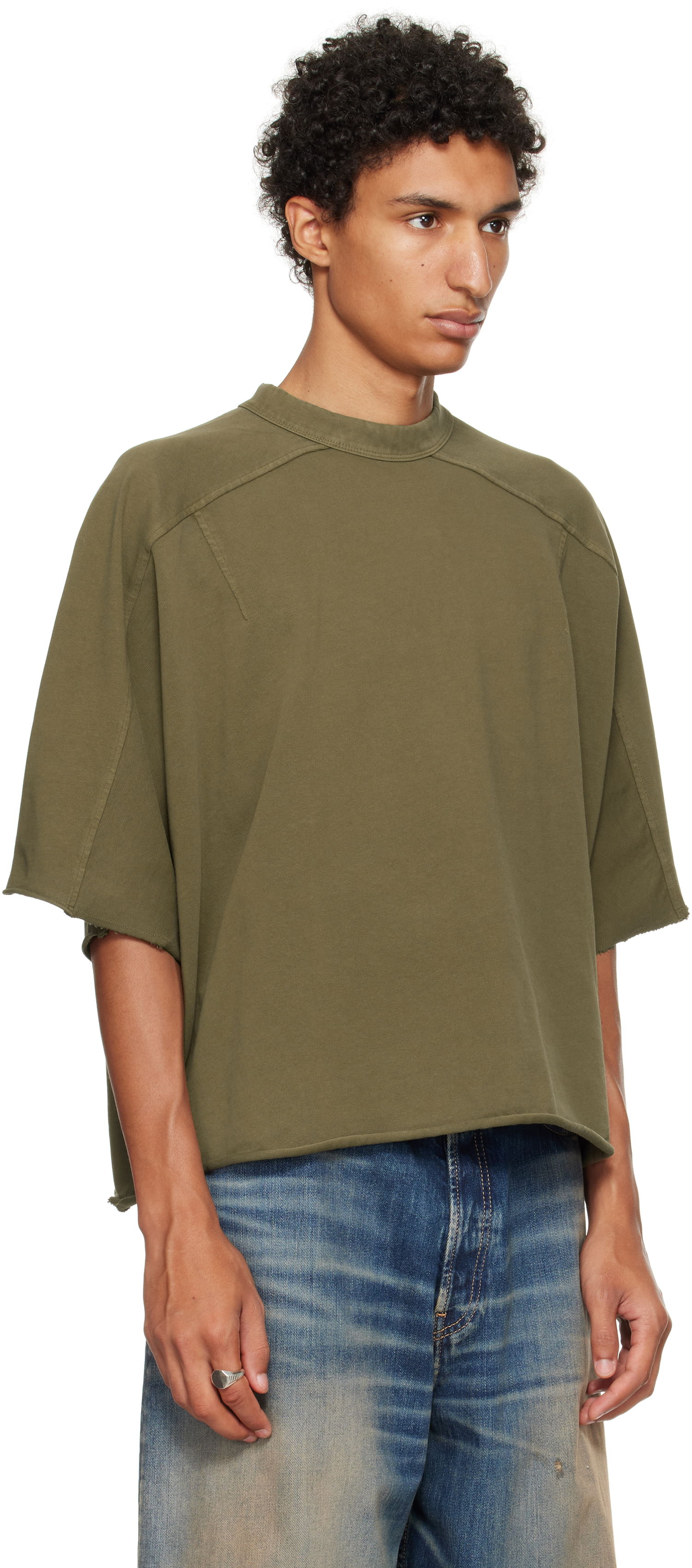 Tričko Entire Studios Entire Studios Heavy Dart T-Shirt Zelené | ES2487MI, 1