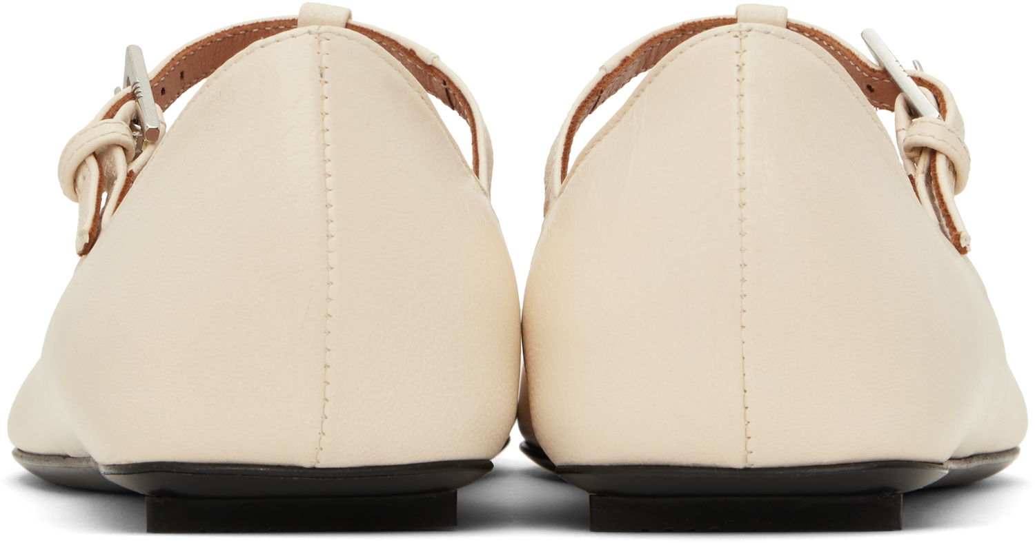 Oblečenie The Attico Attico Juno Ballerina Flats Béžová | 250WSH00858 LBT116AA, 1