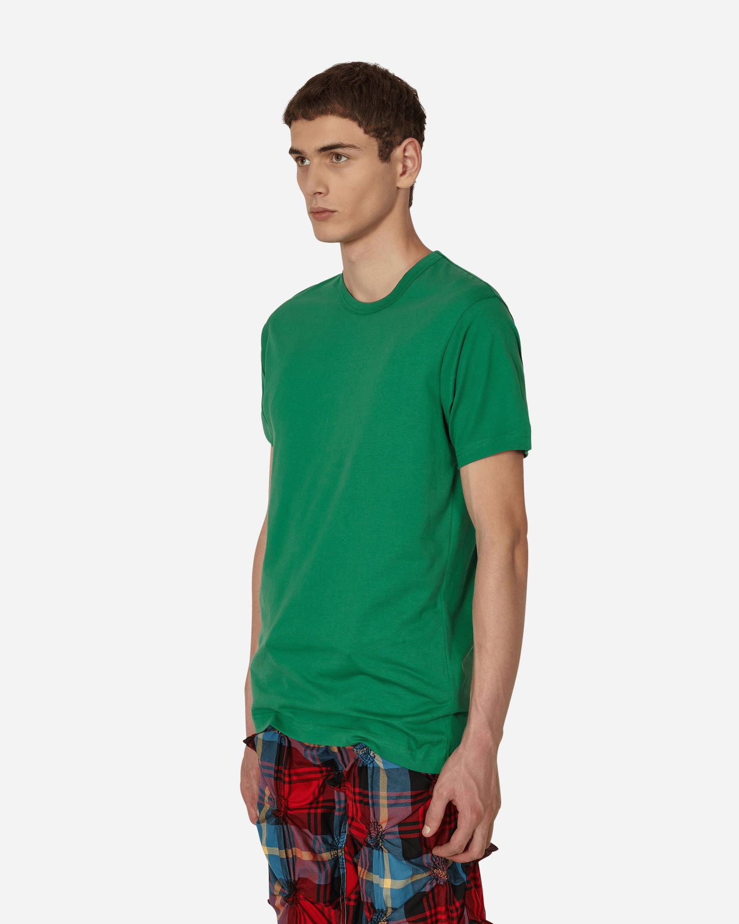 Tričko Comme des Garçons Rear Logo T-Shirt Zelené | FJ-T016-W22 2, 1