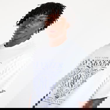 Tričko New Era New York Yankees Floral Graphic Oversized T-Shirt Biela | 60667845, 2