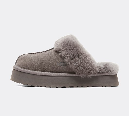 Tenisky a topánky UGG Disquette Slipper Šedá | 1122550-CHRC, 0