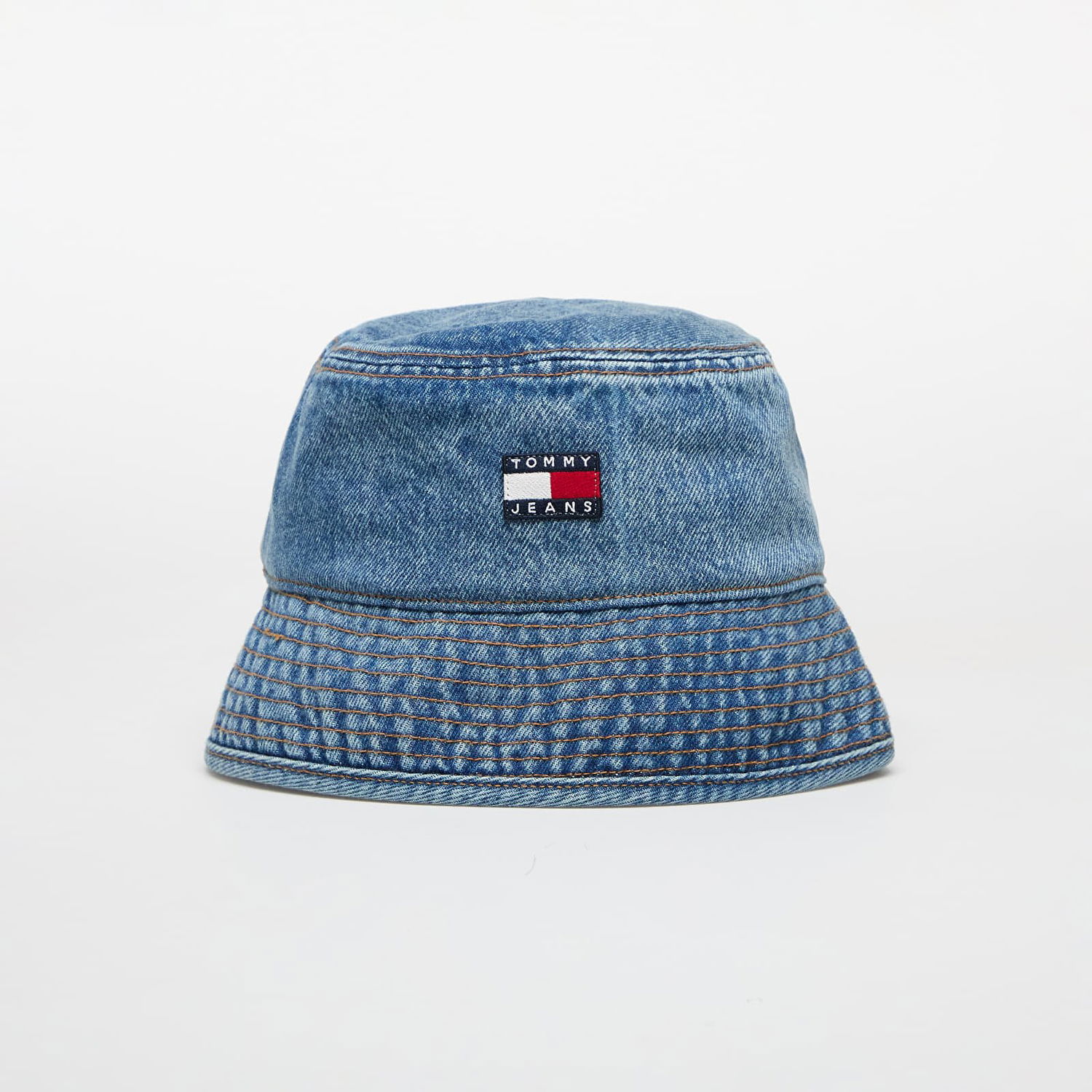 Šiltovka Tommy Hilfiger Tommy Jeans Heritage Denim Bucket Hat Modrá | AM0AM13289 1A4, 0