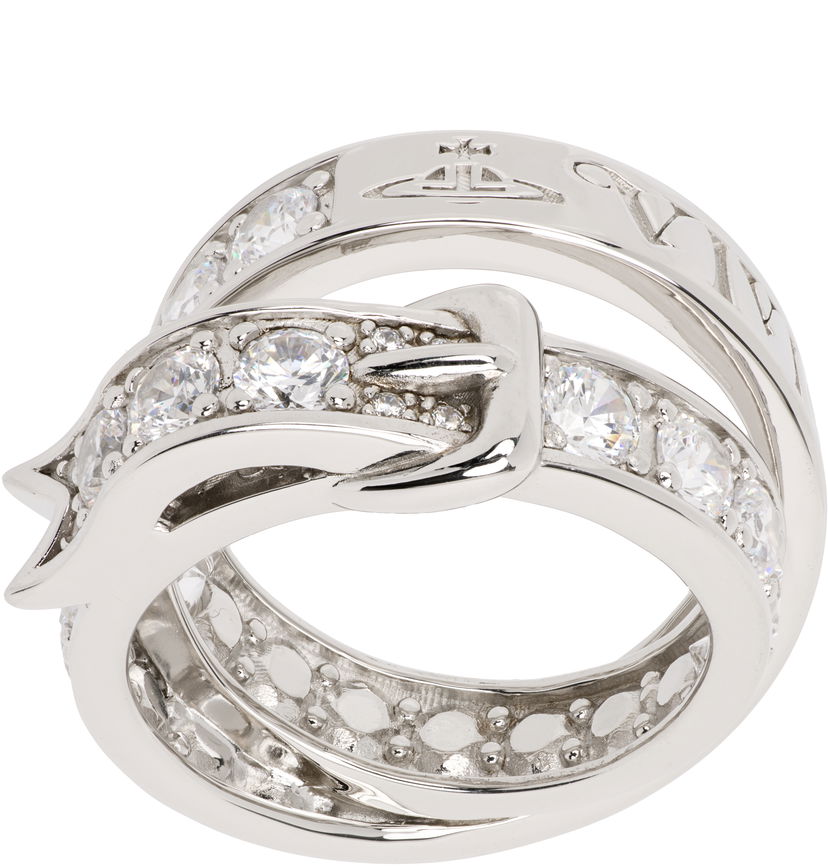 Prsteň Vivienne Westwood Belt Ring Metalická | 6404016J-01P102-SM