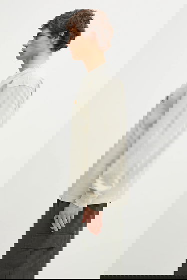 Tričko Carhartt WIP Long-Sleeve Vista T-Shirt Béžová | I030779.2LPGD, 1