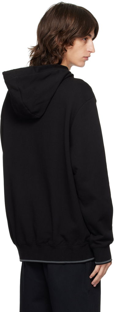 Mikina Paul Smith Paul Smith Embroidered Logo Hoodie Čierna | M1R-071Y-NP4718-79, 2
