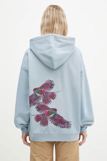 Mikina Y-3 Graphic Hoodie Modrá | IW2474, 0