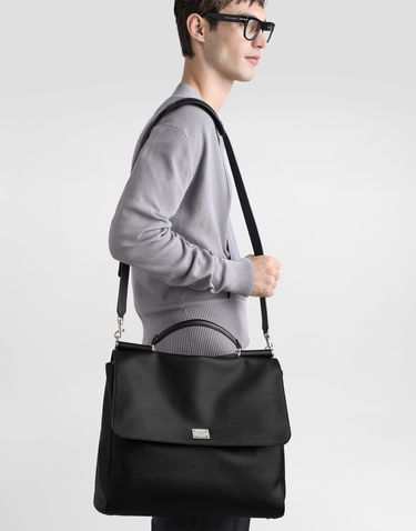Taška cez rameno Dolce & Gabbana Dolce & Gabbana Sicily Briefcase Čierna | BM2447BG06580999, 1