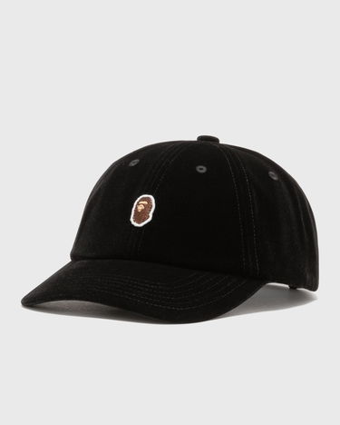 Šiltovka BAPE One Point Panel Cap Čierna | 001CPL801005MBLK, 2