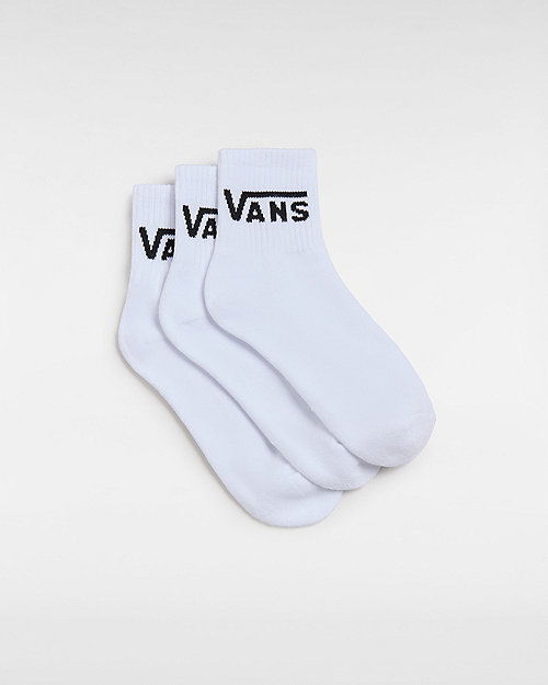 Ponožky Vans Classic Half Crew Socks (3 Pairs) Biela | VN000J5BWHT, 0