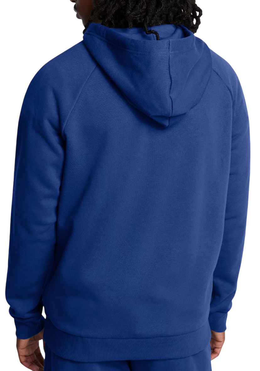 Mikina Under Armour Rival Fleece Full-Zip Hoodie Modrá | 1379767-432, 1