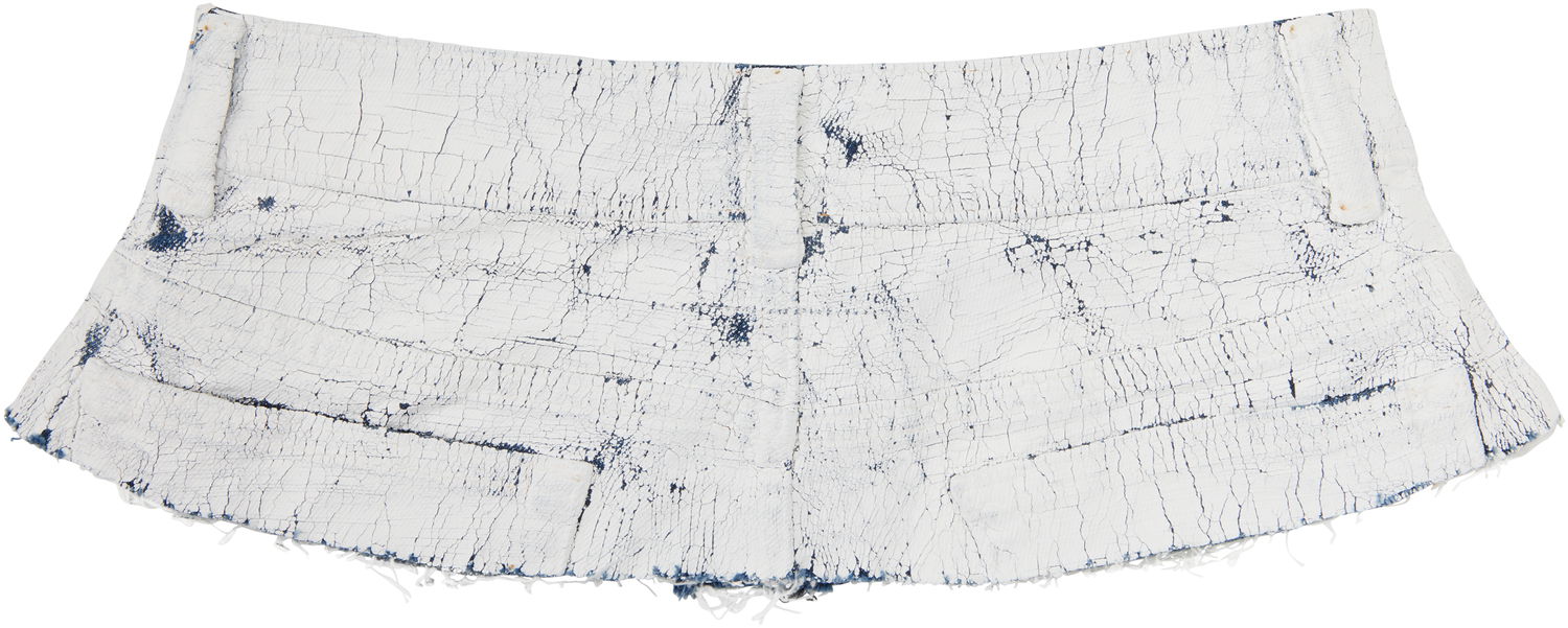 Šortky Maison Margiela MM6 Maison Margiela Denim Shorts Biela | S62TP0041 M30028, 1