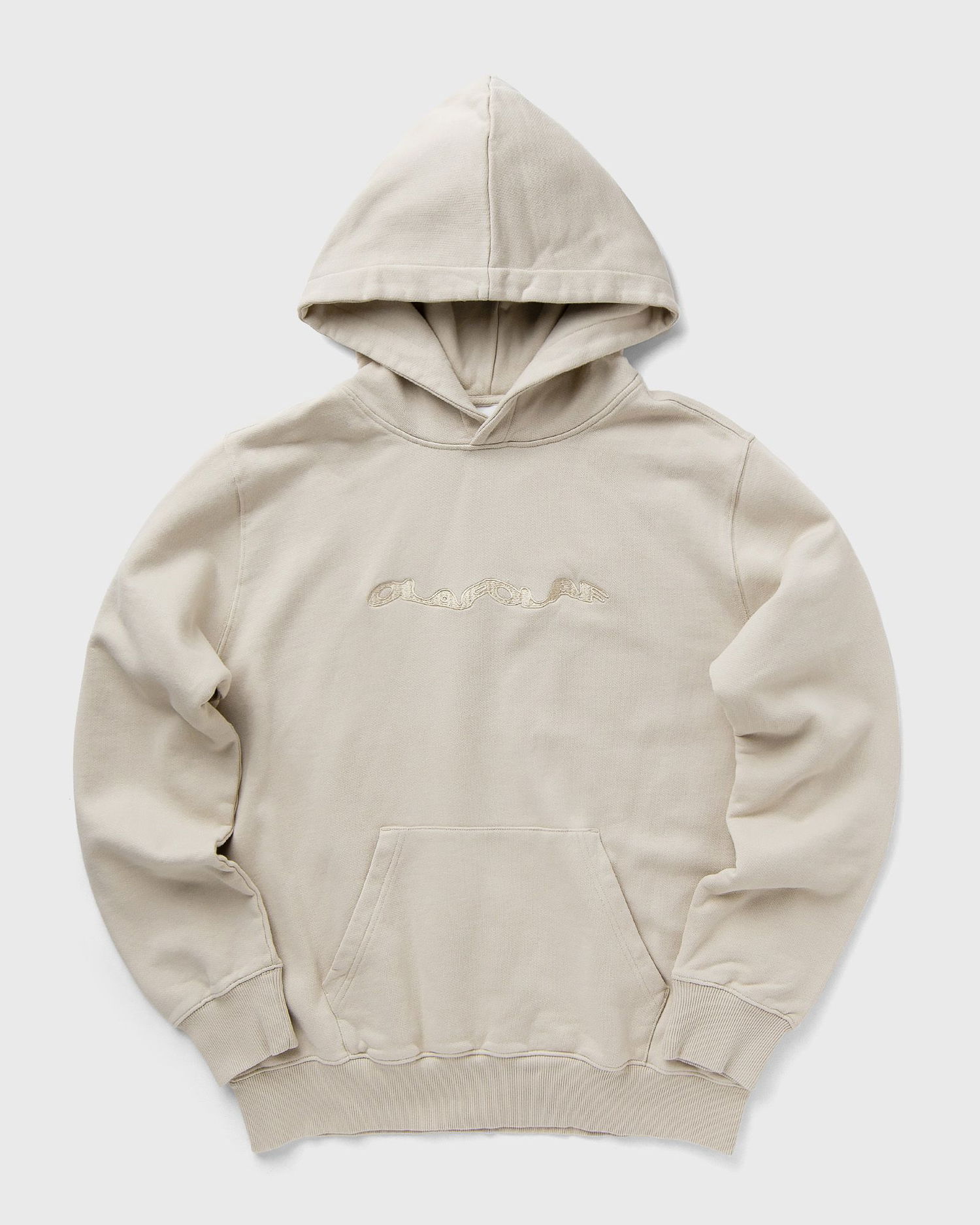 Mikina ØLÅF WAVY DRIFT HOODIE Béžová | M180209-CEMENT, 0