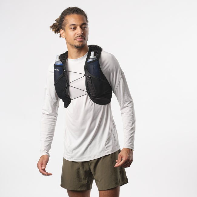 Batoh Salomon Active Skin 8 Hydration Vest Čierna | LC2205100, 0