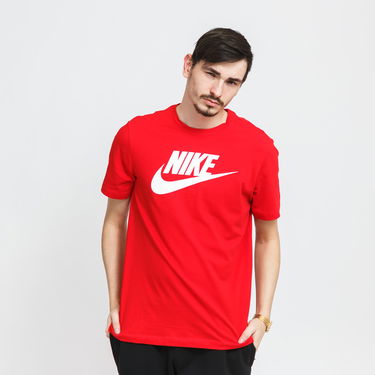 Tričko Nike Tee Icon Futura University Červená | AR5004-660, 0