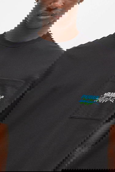 Tričko Puma Puma x A$AP ROCKY Pocket T-Shirt Čierna | 632012, 3