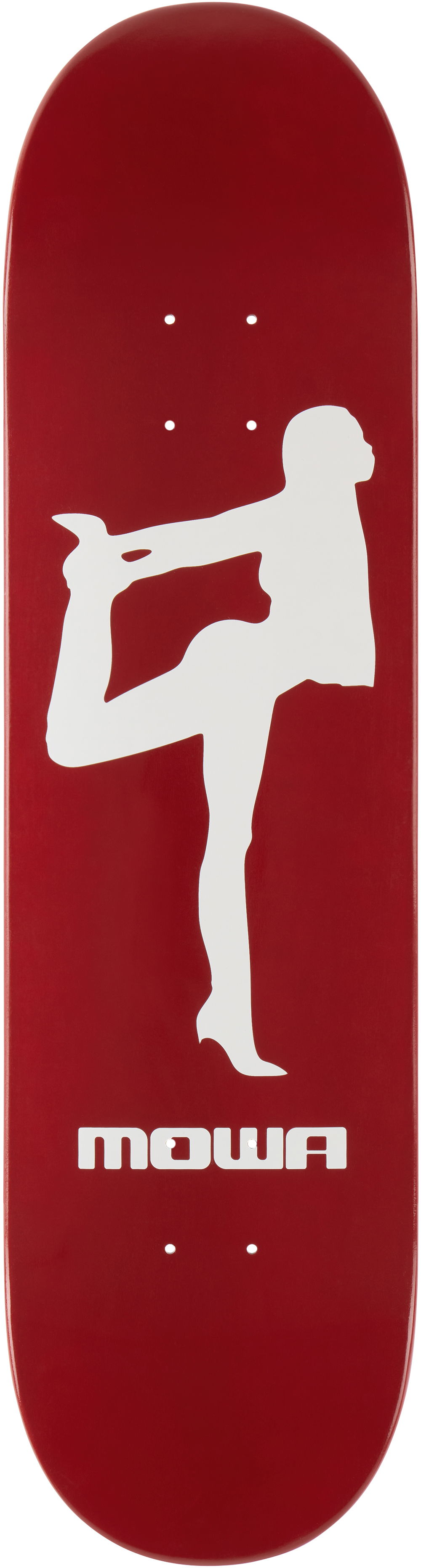 Skate The Skateroom Mowalola Edition Skateboard Deck Červená | Mowalola Red Skateboard, 0
