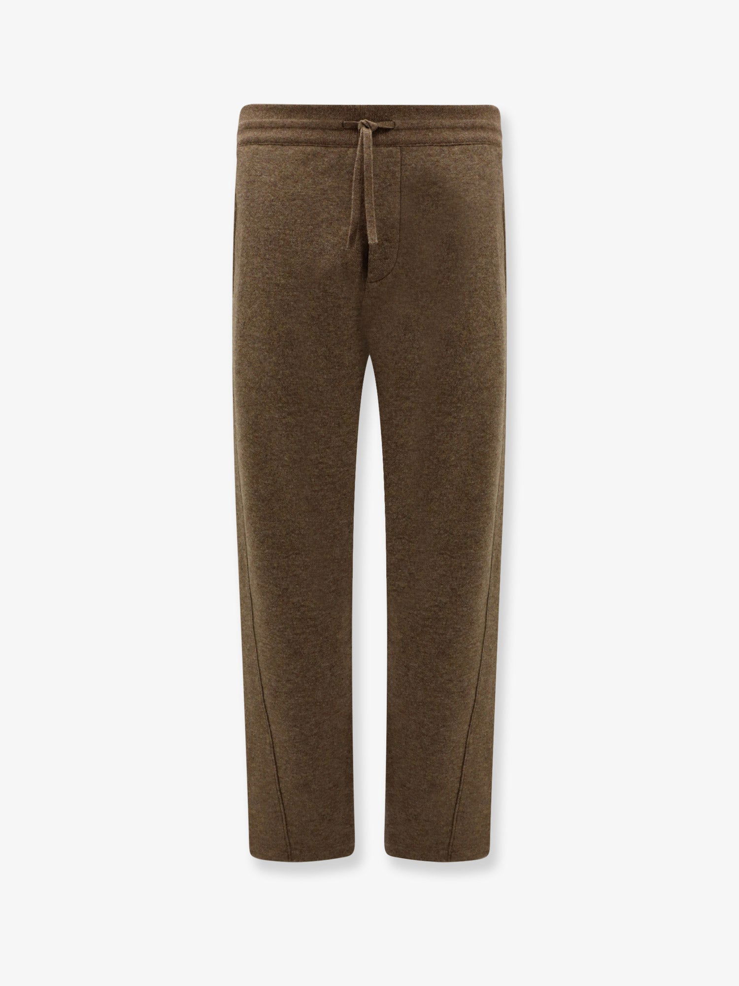 Tepláky Loro Piana Brown Wool Blend Straight-Leg Trousers Hnedá | FAO7049H0BF, 0