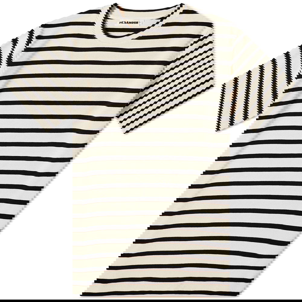 Tričko Jil Sander Stripe Logo Tee Rôznofarebný | J40GC0111-080, 0