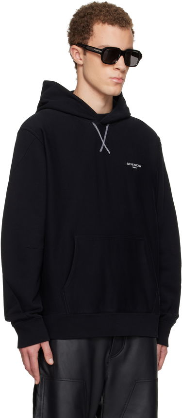 Mikina Givenchy Couture Seam Hoodie Čierna | BMJ0NH3YS1001, 1