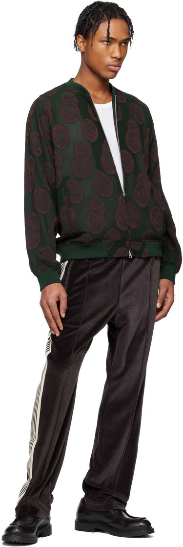 Bomber bunda Needles NEEDLES BB Print Bomber Jacket Zelené | QV122, 3