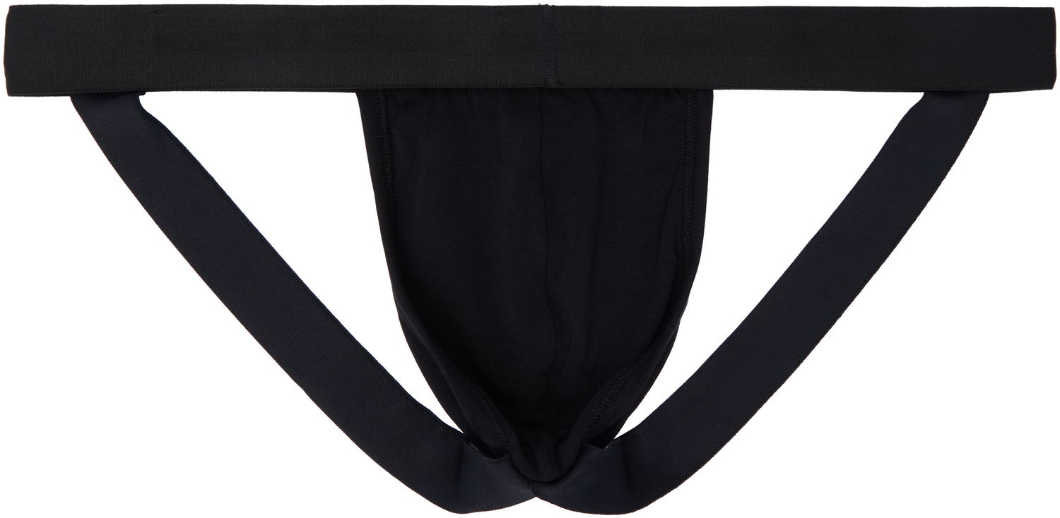 Nohavičky VETEMENTS Logo Jock Strap Čierna | MA66UN110B, 1