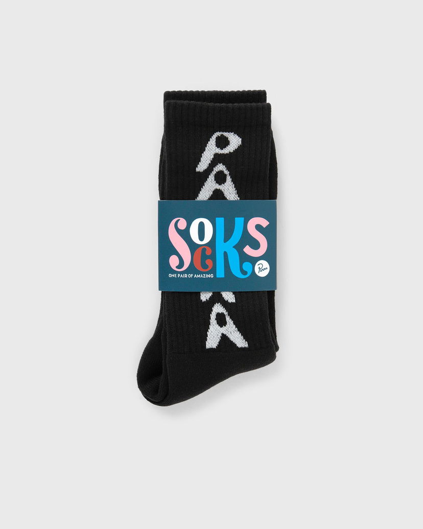 Ponožky By Parra Hole logo crew socks Čierna | 51176