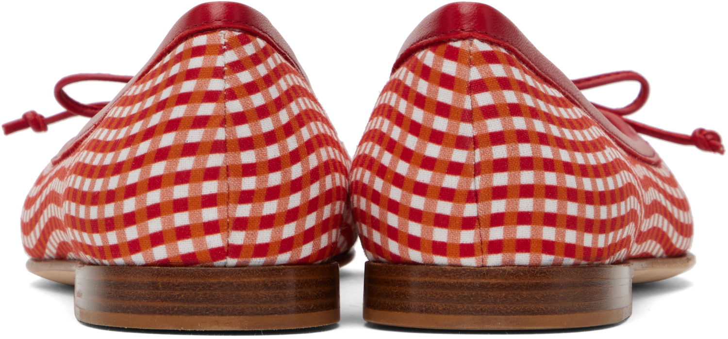 Oblečenie Manolo Blahnik Manolo Blahnik Veralli Ballerina Flats Červená | 424-1947, 1