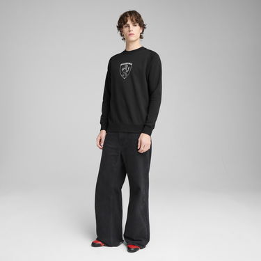 Mikina Puma Scuderia Ferrari HP Race Big Shield Sweatshirt Čierna | 630193_01, 5