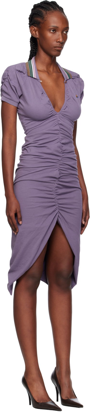 Šaty Vivienne Westwood Vivienne Westwood Pulling Midi Dress Čierna | 1601004S-J0009-, 4