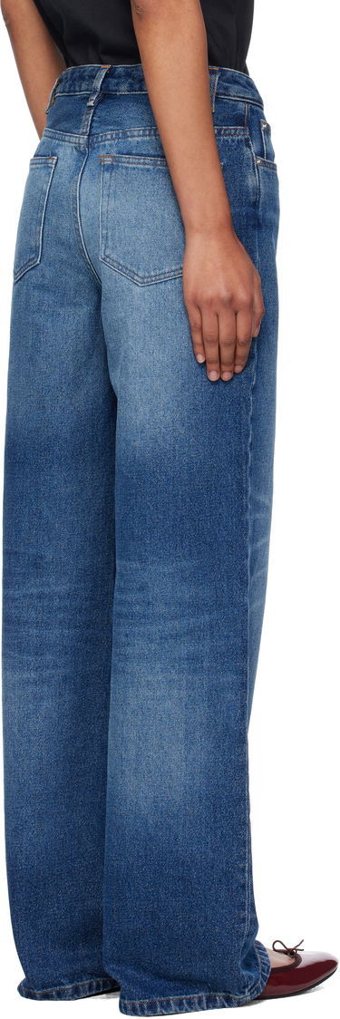 Džínsy A.P.C. A.P.C. Elisabeth Wide-Leg Jeans Modrá | COHJL-F09181, 2