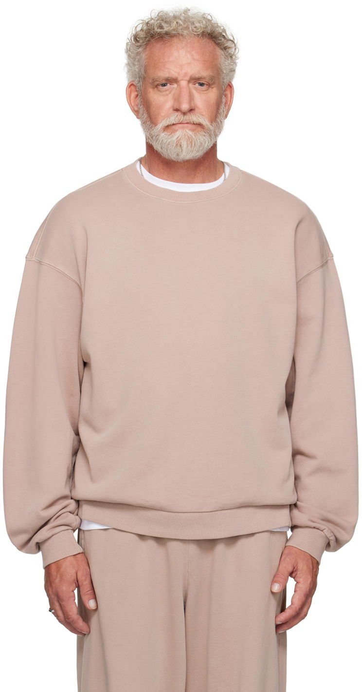 Terry Relaxed Crewneck Sweatshirt