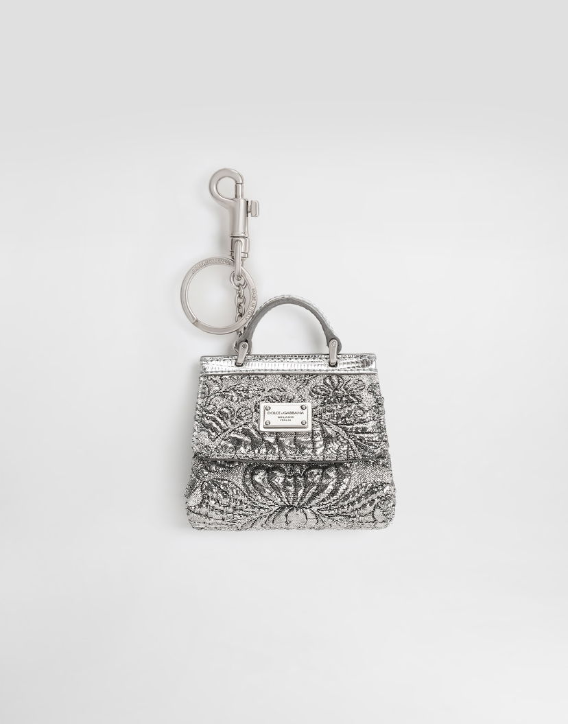 Kľúčenka Dolce & Gabbana Brocade Airpods Case Keychain Onesize Metalická | BI3260AR81780998