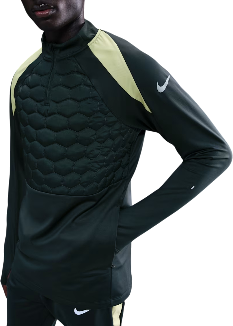 Mikina Nike Therma-FIT Drill Quilted Half-Zip Long-Sleeve Top Rôznofarebný | fz0566-390, 0